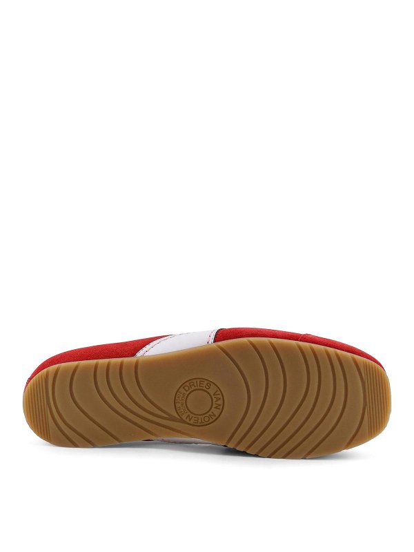 スニーカー - 赤 Replica 
online: DRIES VAN NOTEN