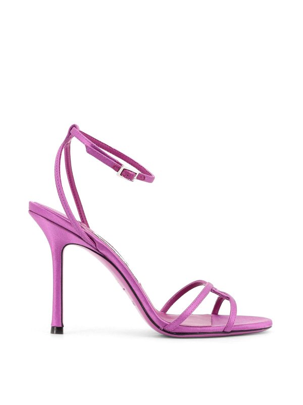 JIMMY CHOO: sandals - Sandali Leo In Satin