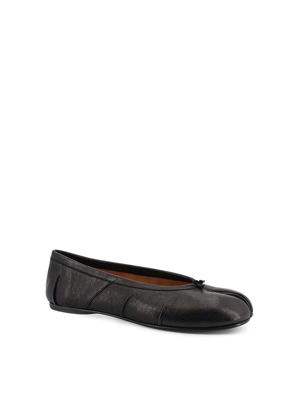 Maison Margiela: ballerine online - Ballerine Tabi In Pelle