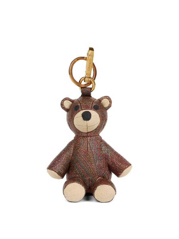 ETRO: キーホルダー - キーホルダー - ベージュ