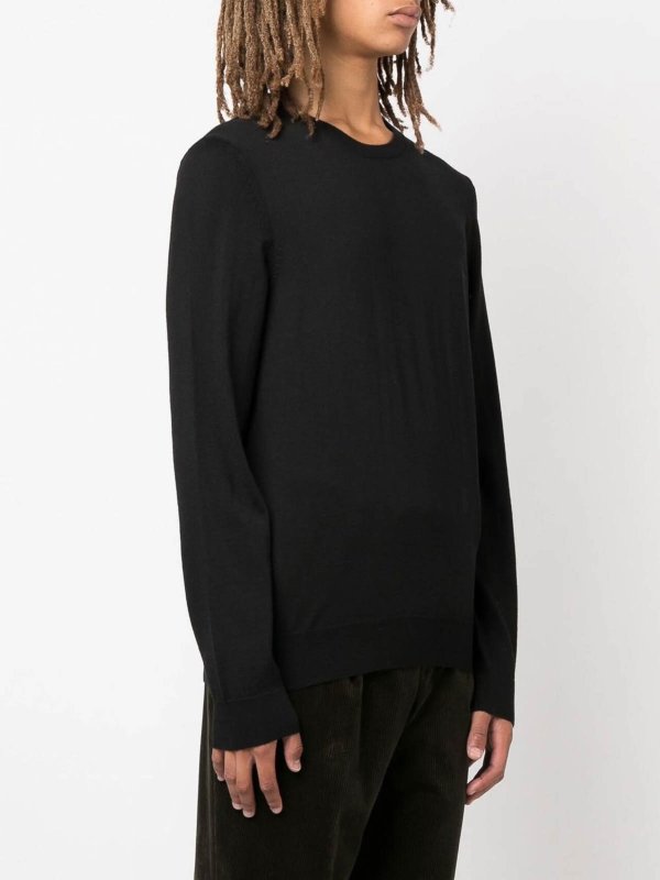 The Best Shops Hugo Boss: クルーネック - クルーネック - 黒