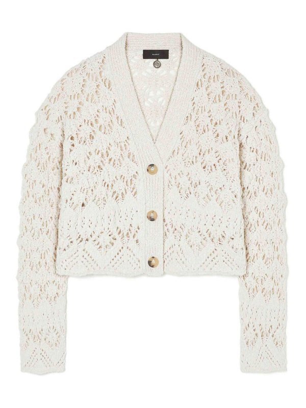 ALANUI: Cardigans - Cardigan - Beige