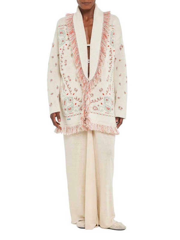 The Best Shops ALANUI: cardigans - Bandana Jacquard Cardigan