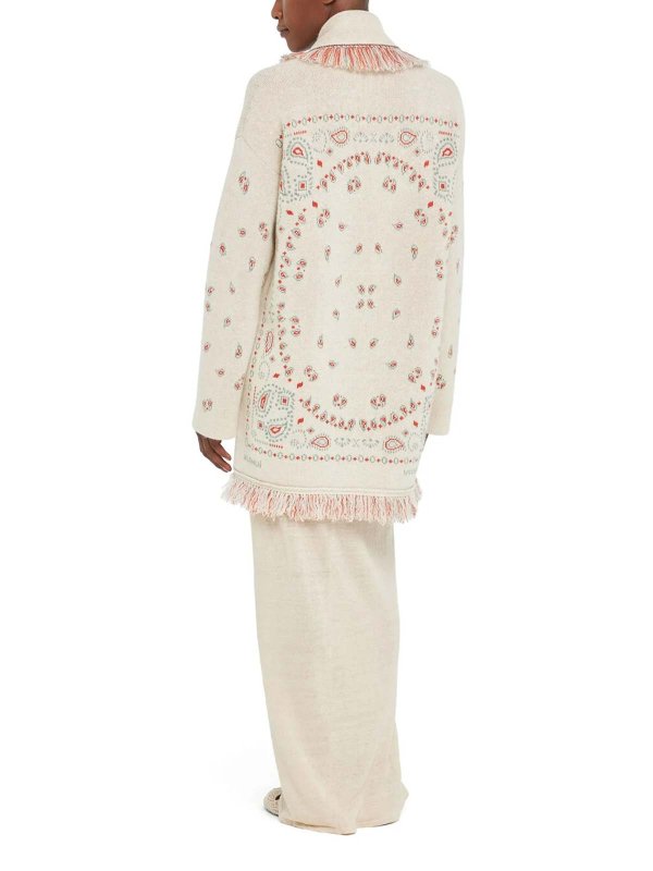 ALANUI buy online Bandana Jacquard Cardigan