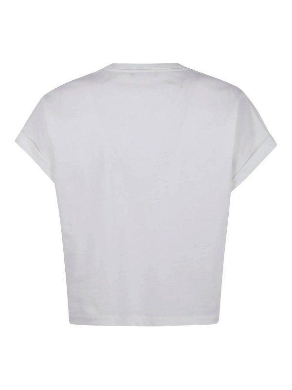 Balmain: Camisetas online - Camiseta - Blanco