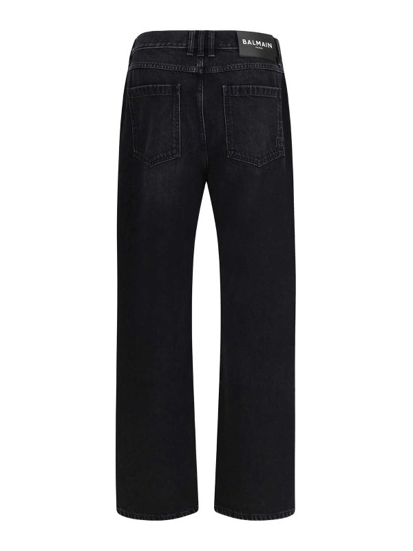 Balmain: straight leg jeans online - Large Jeans