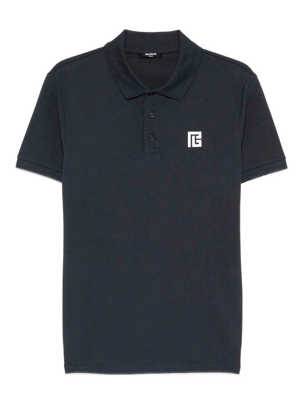 Balmain: polo shirts - Classic Ss Polo Shir