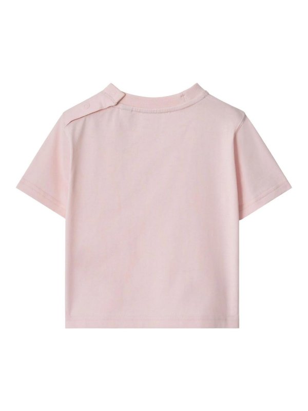 BURBERRY: Tシャツ online - Tシャツ - ピンク