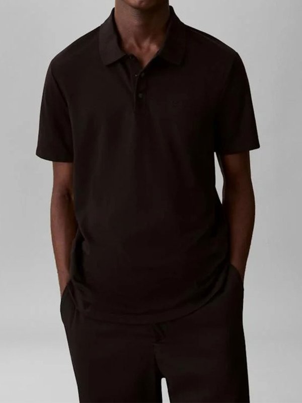 CALVIN KLEIN: polo online - Polo interlock tecnologica