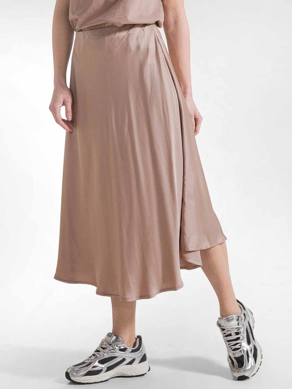 DEHA: Knee length skirts & Midi online - Satin Skirt
