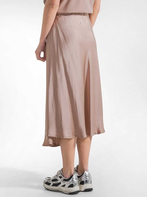 The Best Shops DEHA: Knee length skirts & Midi - Satin Skirt