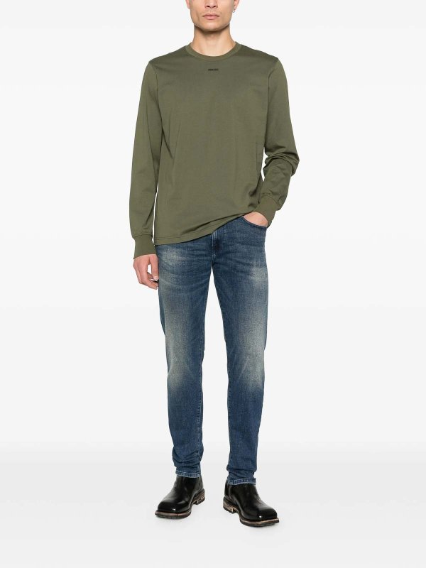 DIESEL: ストレートジーンズ online - ストレートジーンズ - ブルー