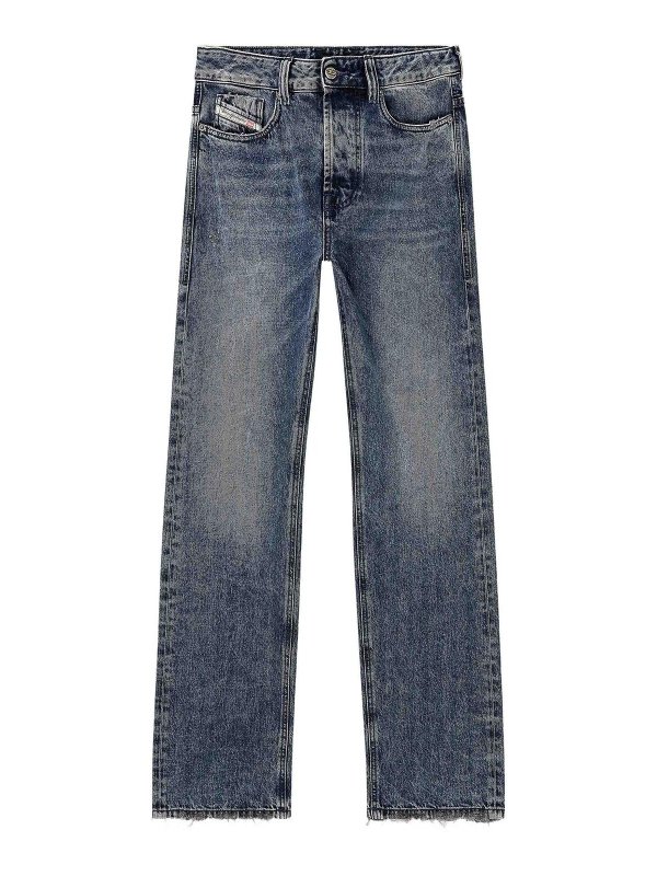 DIESEL: straight leg jeans - Jeans