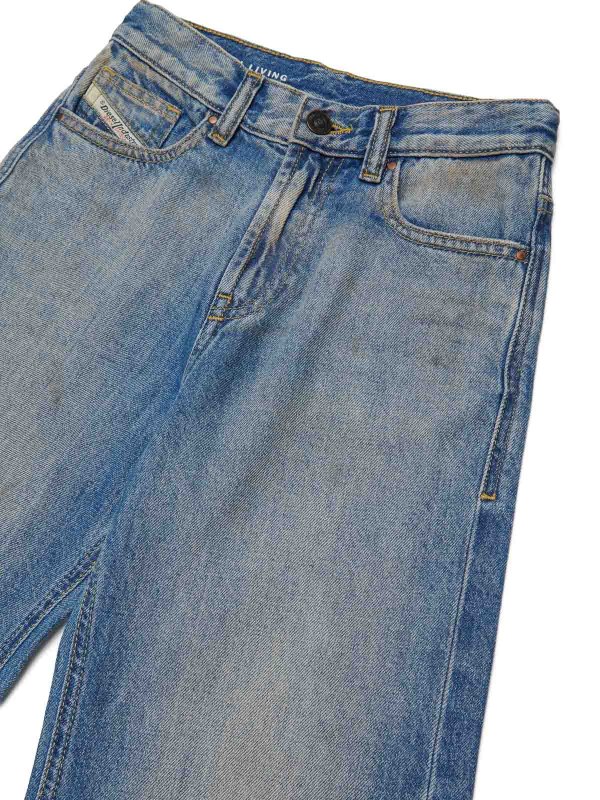 The Best Shops DIESEL: Straight Leg Jeans - Straight Leg Jeans - Blau