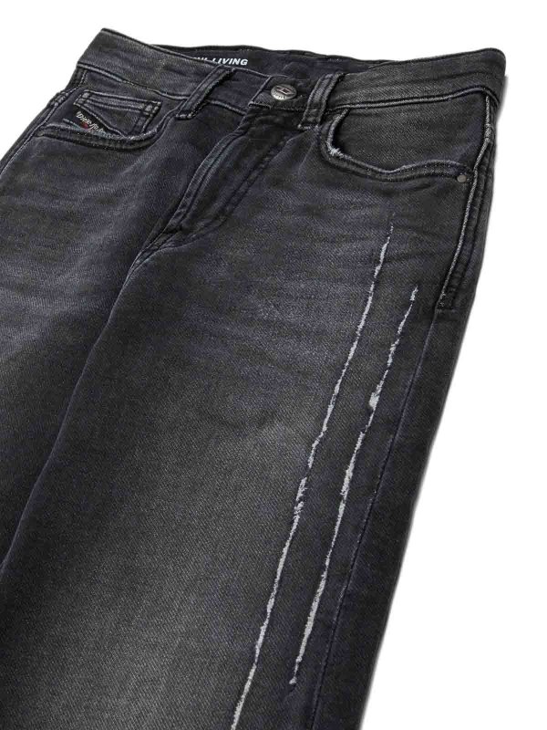 The Best Shops DIESEL: Straight Leg Jeans - Straight Leg Jeans - Blau