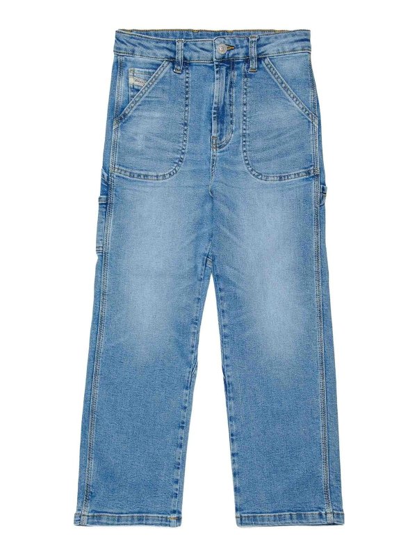 DIESEL: straight leg jeans - Jeans