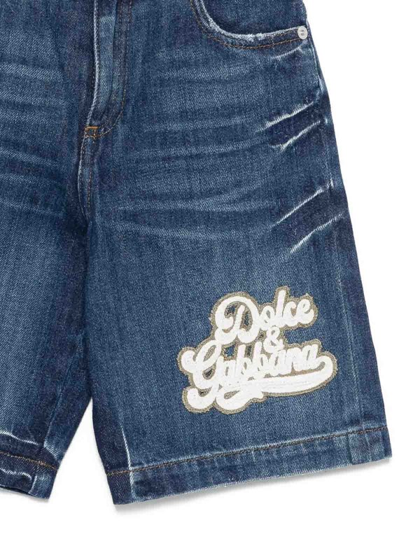 The Best Shops Dolce & Gabbana Jr: トラウザーショーツ - ショートパンツ - マルチカラー