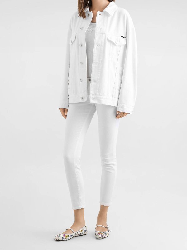 DOLCE & GABBANA: ストレートジーンズ online - ストレートジーンズ - マルチカラー