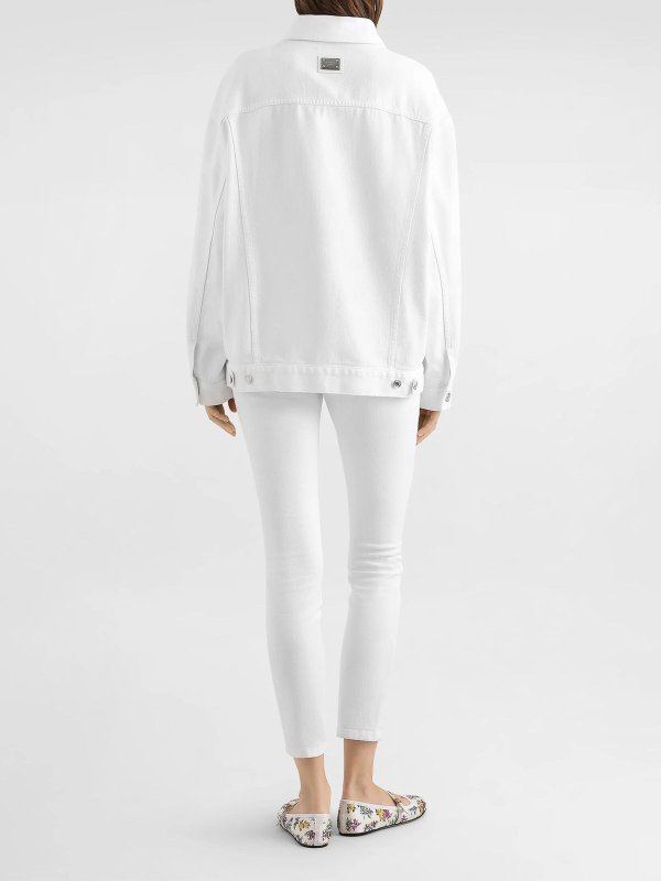 The Best Shops DOLCE & GABBANA: ストレートジーンズ - ストレートジーンズ - マルチカラー