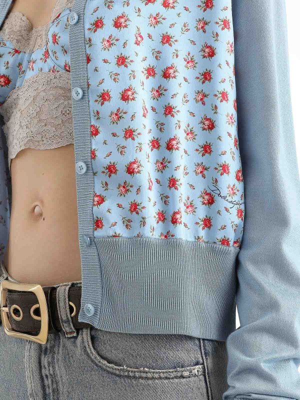 DOLCE & GABBANA buy online Cardigan Con Twill