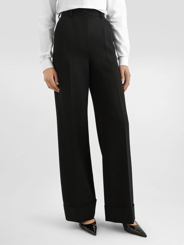 DOLCE & GABBANA: Casual Hosen online - Casual Hose - Schwarz