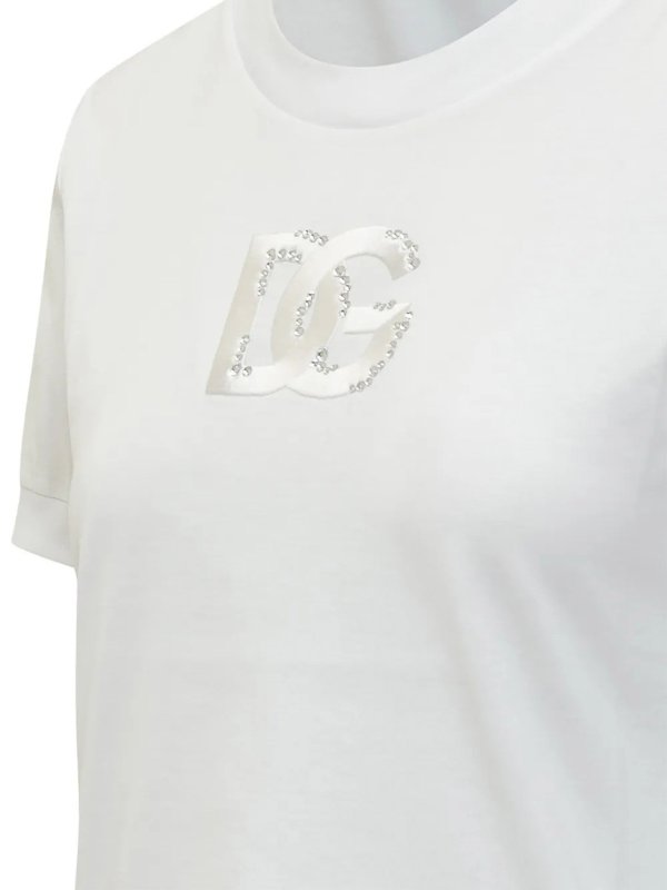 The Best Shops DOLCE & GABBANA: T-shirts - T-Shirt - Weiß