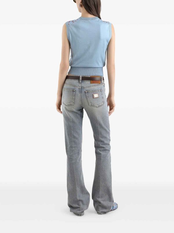 The Best Shops DOLCE & GABBANA: Tops y camisetas sin mangas - Top - Multicolor