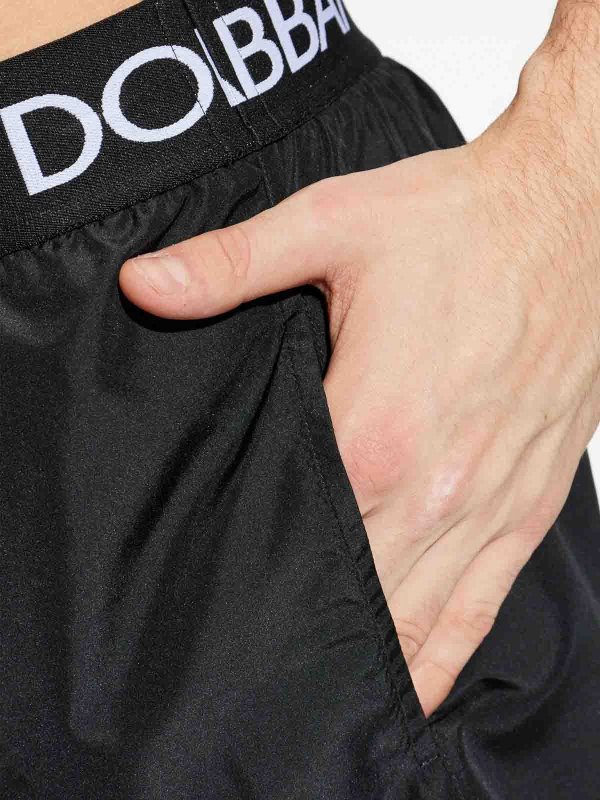 Short De Bain - Noir shop online: DOLCE & GABBANA