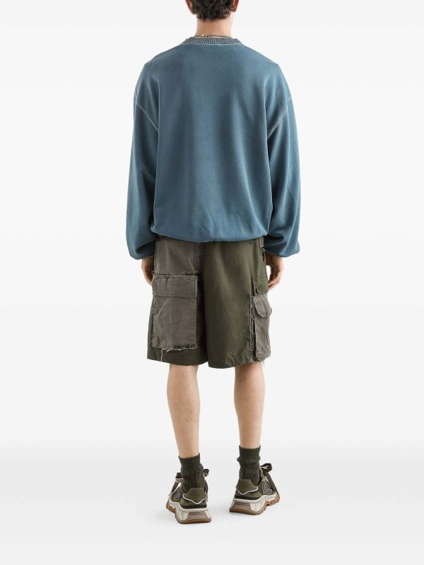 The Best Shops DOLCE & GABBANA: Sweatshirts & Pulls - Sweat-Shirts - Bleu