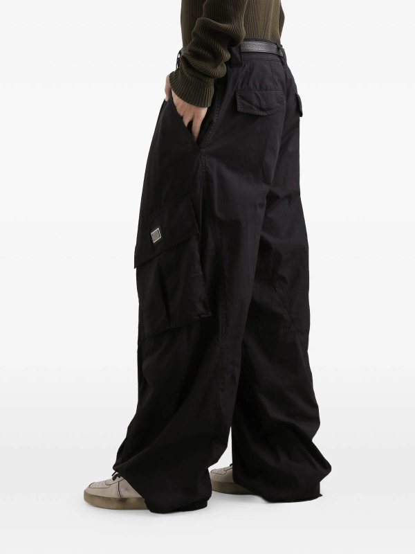 カジュアルパンツ - 黒 Replica 
online: DOLCE & GABBANA