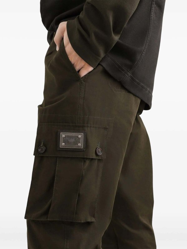 DOLCE & GABBANA buy online カジュアルパンツ - ダークブラウン