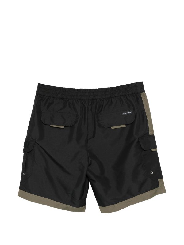DOLCE & GABBANA: Shorts de bain online - Short De Bain - Vert