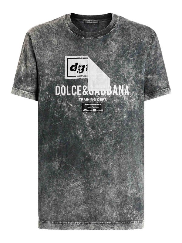DOLCE & GABBANA: T-shirts - T-Shirt - Noir