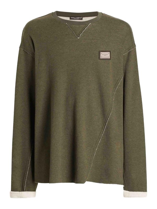 DOLCE & GABBANA: T-shirts - T-Shirt - Vert