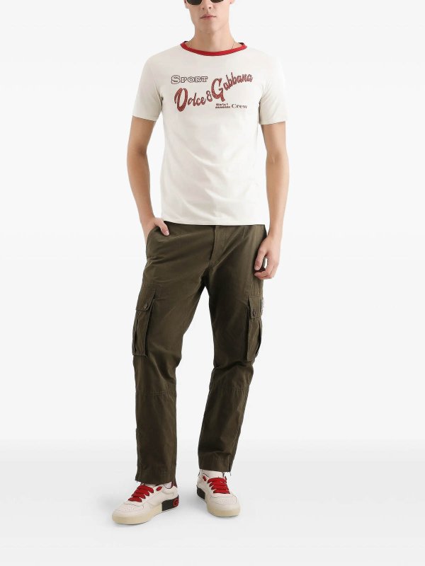 DOLCE & GABBANA: T-shirts online - T-Shirt - Blanc