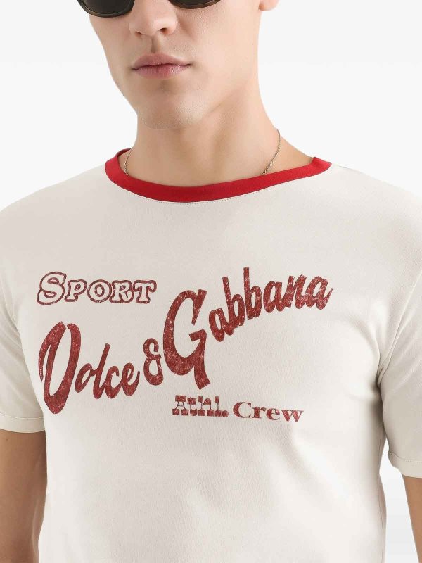 DOLCE & GABBANA buy online T-Shirt - Blanc
