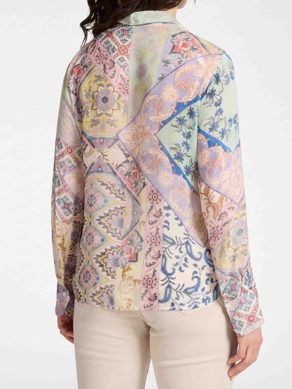 The Best Shops ELENA MIRO`: シャツ - シャツ - ライトパープル