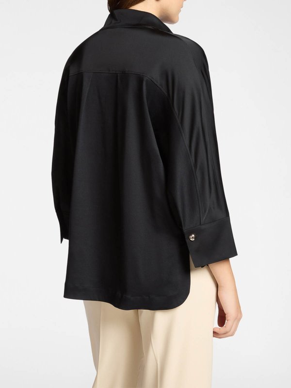 The Best Shops ELENA MIRO`: ポロシャツ - ポロシャツ - 黒