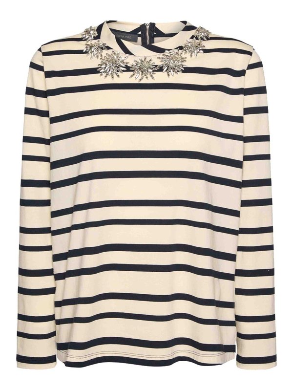 ELENA MIRO`: T-shirts - T-Shirt - Bleu