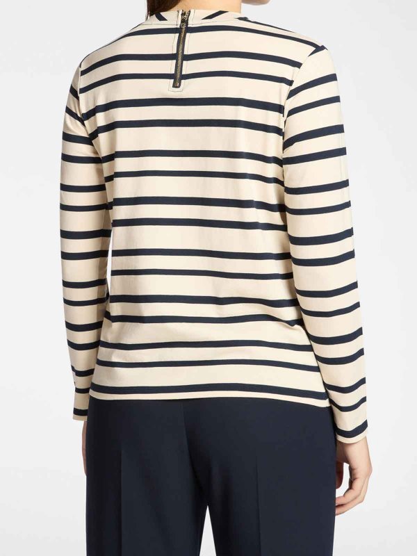 The Best Shops ELENA MIRO`: T-shirts - T-Shirt - Bleu