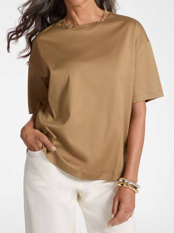 ELENA MIRO`: Tシャツ online - Tシャツ - 緑