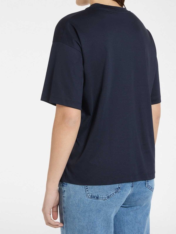 The Best Shops ELENA MIRO`: T-shirts - T-Shirt - Bleu