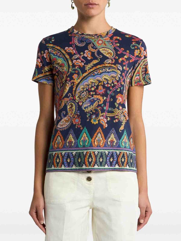 ETRO: T-shirts online - T-Shirt - Aucun