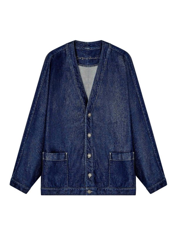 GIORGIO ARMANI: Vestes de cost.mes
 - Blazer - Foncé Délavé