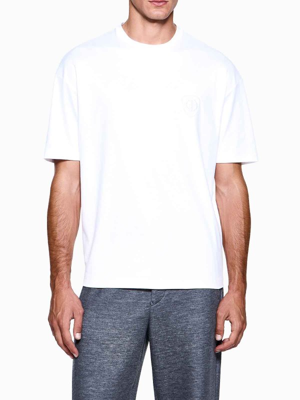 GIORGIO ARMANI: Tシャツ online - Tシャツ - 白