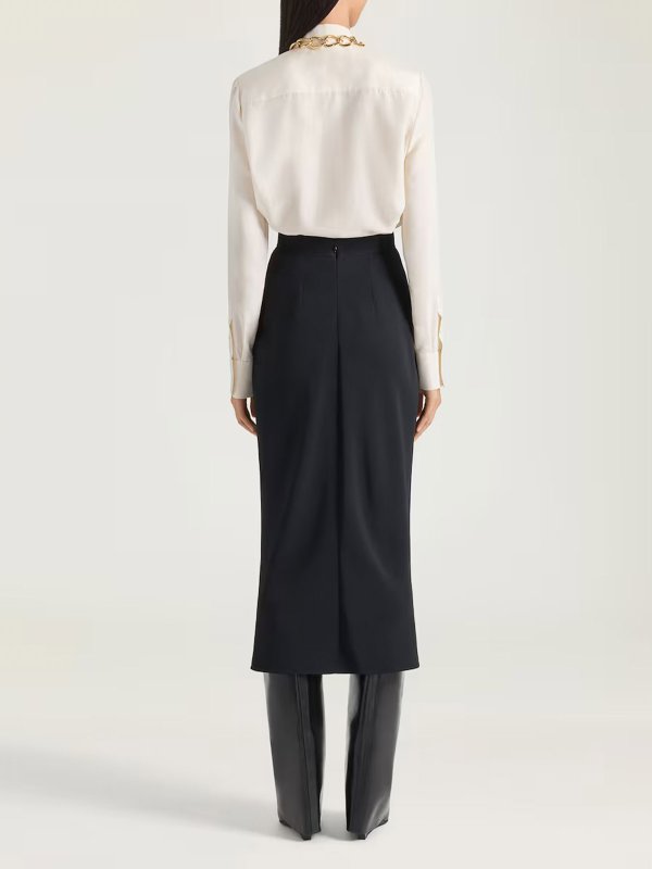 The Best Shops GIVENCHY: blouses - Draped Bow Blouse