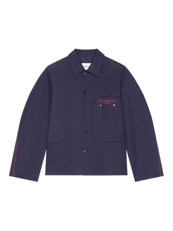 GIVENCHY: casual jackets - Patch Pockets Jacket