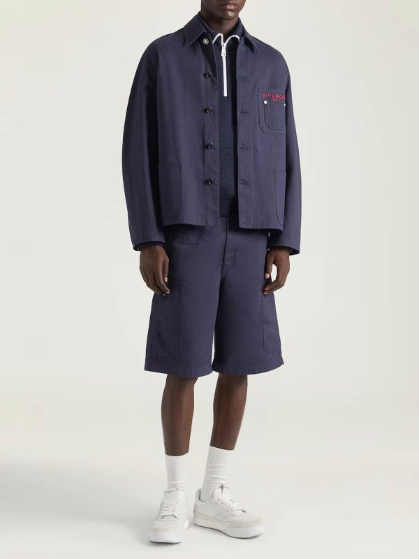 GIVENCHY: casual jackets online - Patch Pockets Jacket