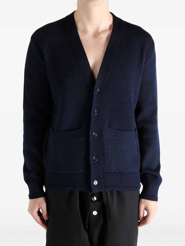 GIVENCHY: cardigans online - V-Neck Cardigan