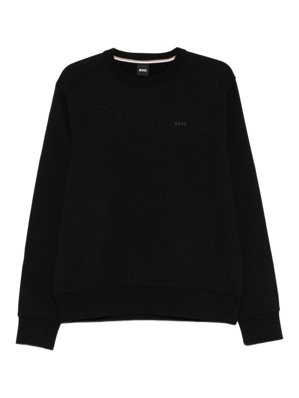 Hugo Boss: Sweatshirts und Pullover - Sweatshirt - Schwarz